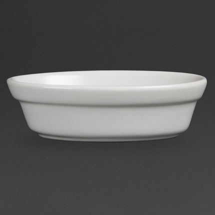 Olympia Whiteware Oval Serving Dishes 14.5cm 2