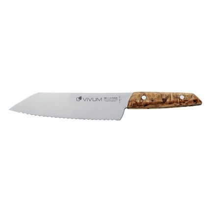 Serrated Utility Knife 18cm | Dick Vivum | Birch Wood Handle