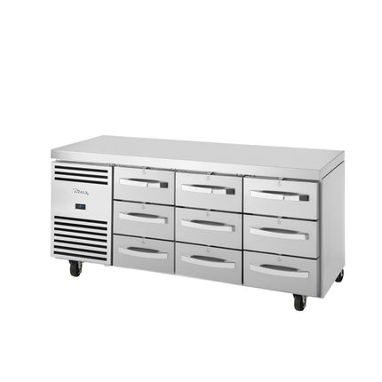 Workbench Refrigerator with Drawers | True 2