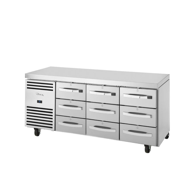 Workbench Refrigerator with Drawers | True 2