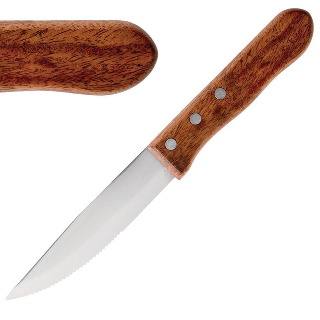 Jumbo Steak Knife 25cm with Rosewood Handle | Olympia