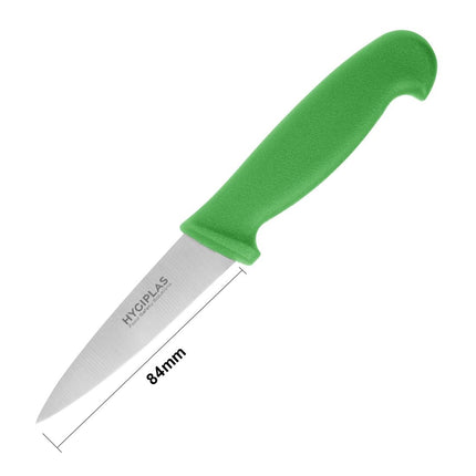 Paring Knife 9cm Green | Hygiplas 5