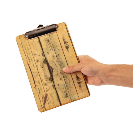 A4 Wood-Effect Menu Clipboard | Olympia 2