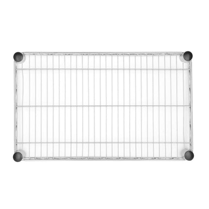 Chrome Steel Wire Wall Rack 610mm | Vogue 4