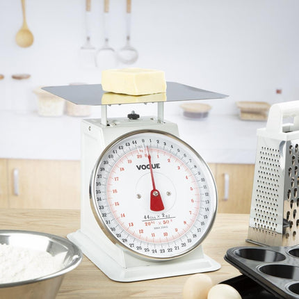 Heavy-Duty Platform Scale with 24cm Stainless Steel Square Platform | Vogue 2