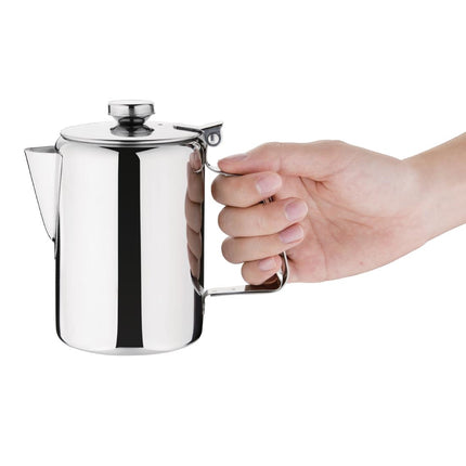 Stainless Steel Coffee Pot 0.6L | Olympia Concorde 2