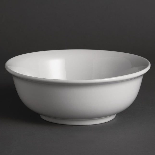 White Porcelain Salad Bowl 20cm | Olympia Whiteware