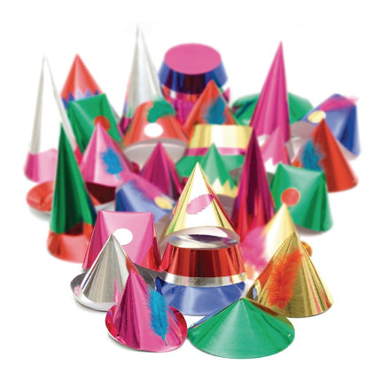 Adult Party Hats | Assorted Designs | Pack of 72