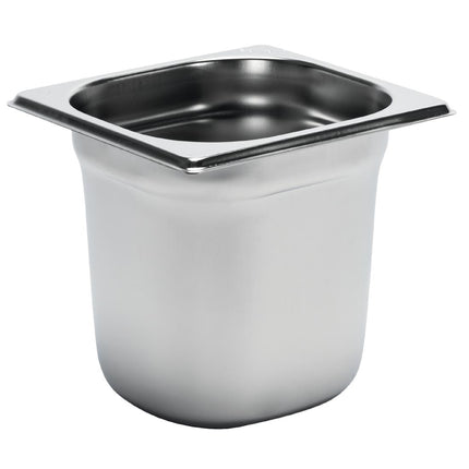 Stainless Steel GN 1/6 Container 20cm Depth | Gastro M