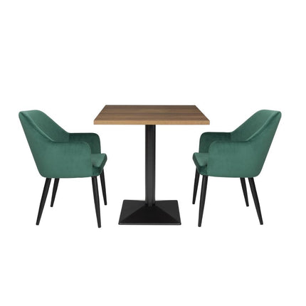 Complete Square Table 700mm | Bolero 5