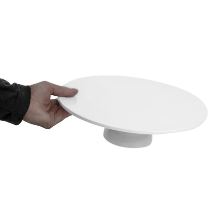 Porcelain Cake Stand on Pedestal 33cm 5