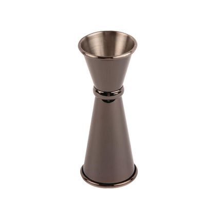 Titanium Black Double Jigger | Olympia