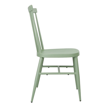 Green Aluminium Chairs | Bolero Windsor | 4 Pieces 2