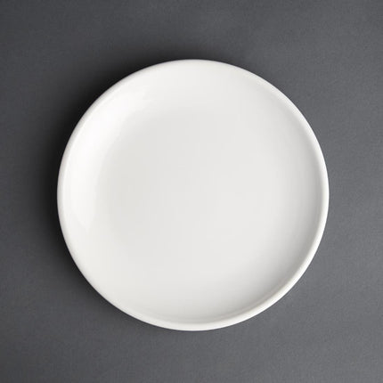 Café Coupe Plate White 20cm | Olympia | Porcelain