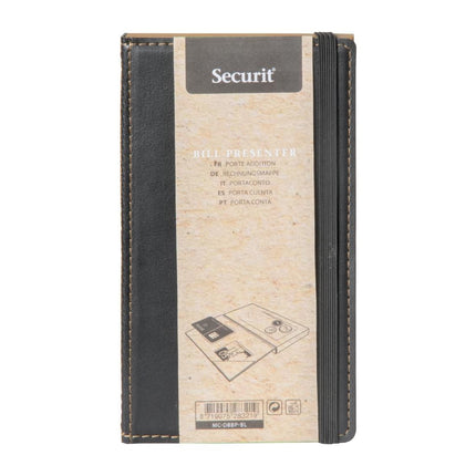 Leather and Wood Bill Presenter | Securit Trendy 2