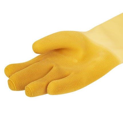 MAPA Trident Heavy Duty Latex Cleaning Gloves 4