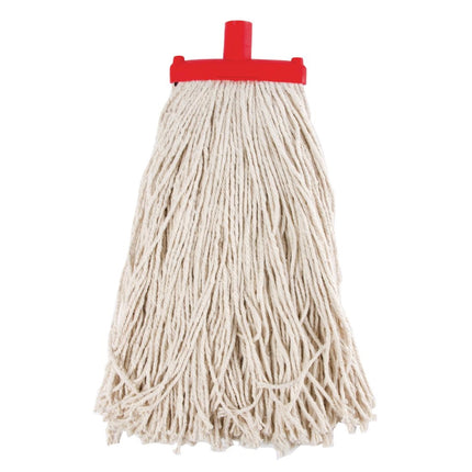 Ohlapen mop rdeče barve, močno vpojen, poliester | Jantex Prairie Kentucky