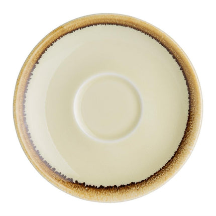 Espresso Saucers 11.5cm Sandstone | Olympia Kiln Collection | 6 Pieces