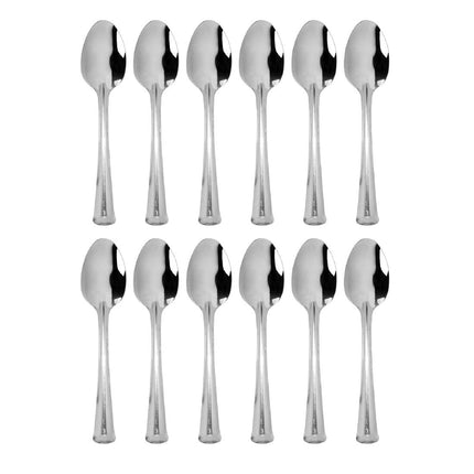 Nisbets Essentials 18/0 Stainless Steel Teaspoons 135mm | 12 Pieces 6