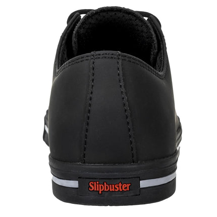 Safety Sneakers Recycled Microfiber Matte Black Size 45 | Slipbuster 5