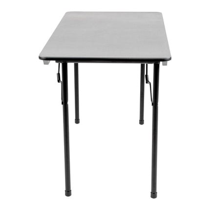 Gray Rectangular Folding Table 122cm | Bolero ABS 3
