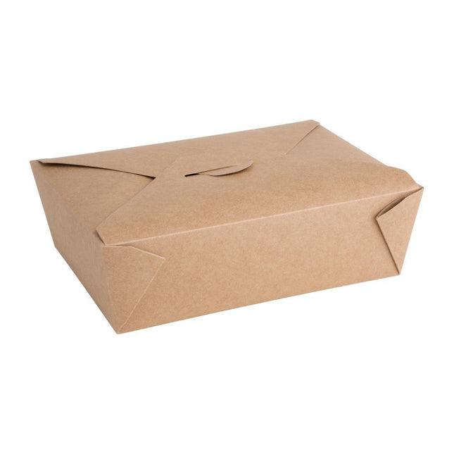 Recyclable Cardboard Food Boxes 197mm | Fiesta | 200 Pieces