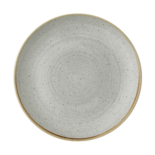 Stonecast Raw Evolve Grey Coupe Plate 285mm | Churchill