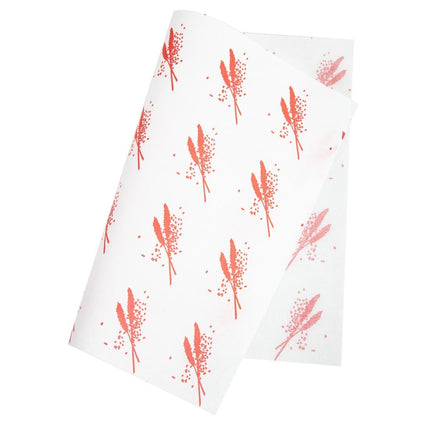 Greaseproof Red Hamburger Paper for Hot Foods | Pack of 1000 3