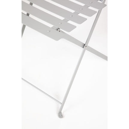 Steel Folding Chairs Grey | Bolero 5