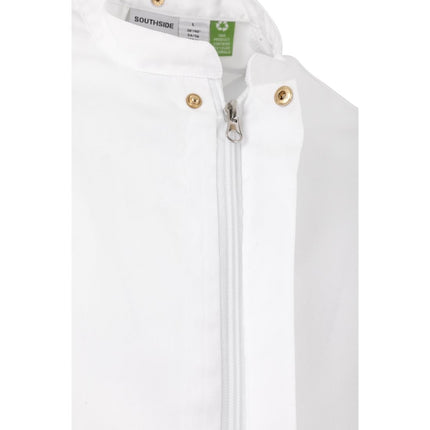 Short Sleeve White Chef Jacket Mesh | Southside Harlem | UK L 9