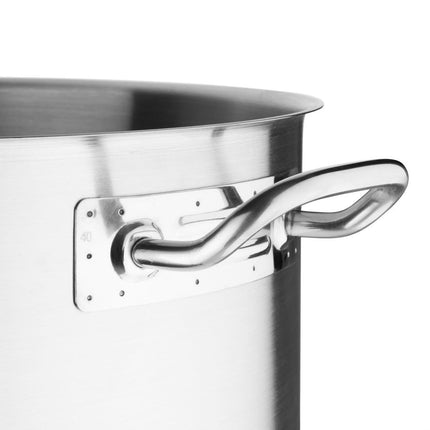 Stainless Steel Induction Soup Pot High Capacity 49L | Vogue 3