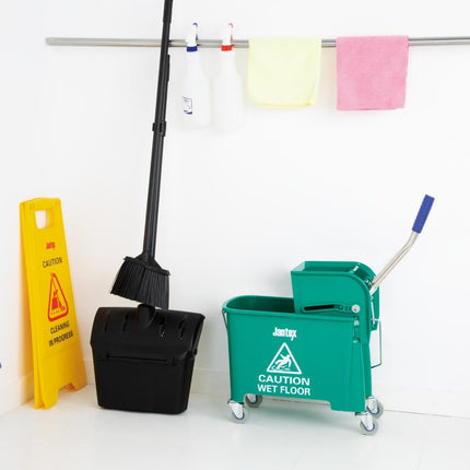 Mop Bucket with Wringer Green 20L | Jantex Kentucky 5