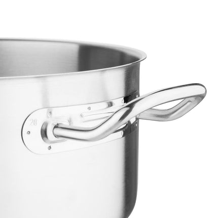 Stainless Steel Induction Cooking Pot 28cm 7.5L | Vogue 3