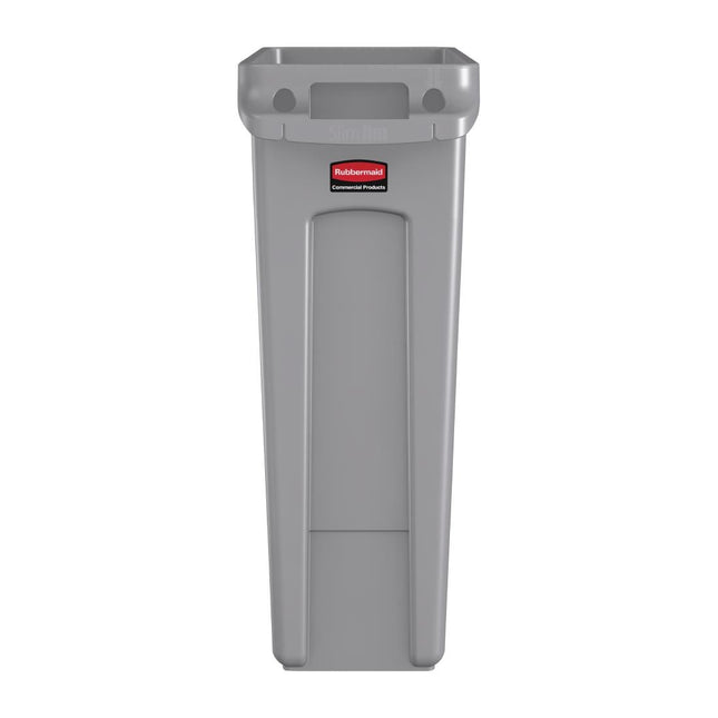 Slim Jim Waste Container with Air Vents 87L | Rubbermaid 2