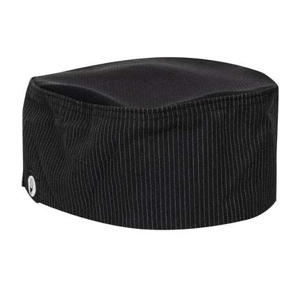 Cool Vent Chalk Stripe Beanie | Chef Works | Lightweight Poly-Cotton 4