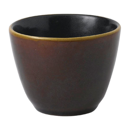 Mug Two Tone Cinnamon Brown 284ml | Churchill Siena Brown Contour