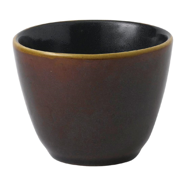 Mug Two Tone Cinnamon Brown 284ml | Churchill Siena Brown Contour