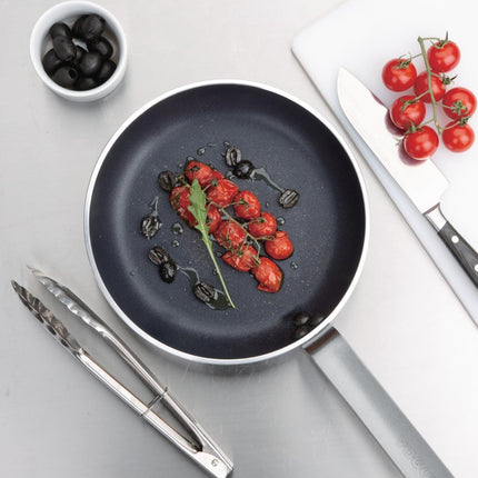 Aluminium Non-Stick Frying Pan 24cm | Vogue | Teflon Platinum Plus 5