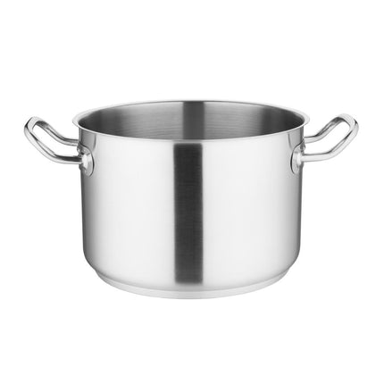 Stainless Steel Induction Stockpot 24cm 7L | Vogue 6