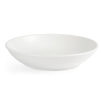 Deep Round Plates 20.5cm | Olympia Whiteware | Set of 6 3