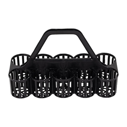 Bottle and Glass Carrier with 10 Compartments | Beaumont 2