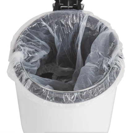 White Pedal Bin 5L | Bolero 5