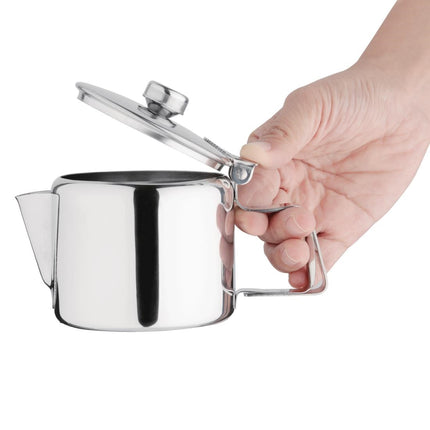 Olympia Concorde Stainless Steel Teapot 290ml 2