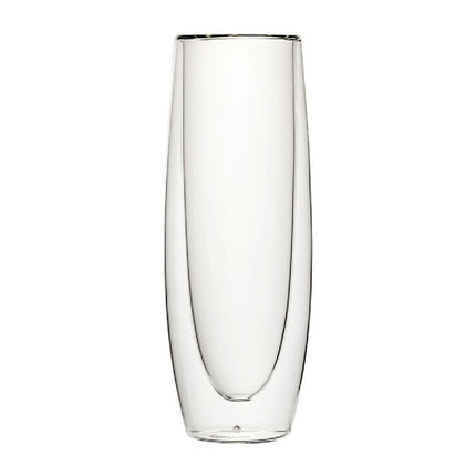 Double-Walled Stemless Champagne Glass 6oz/16cl (Set of 6) | Utopia
