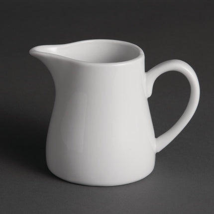 Whiteware Milk Jugs with Handle 30.5cl | Olympia | 6 Pieces