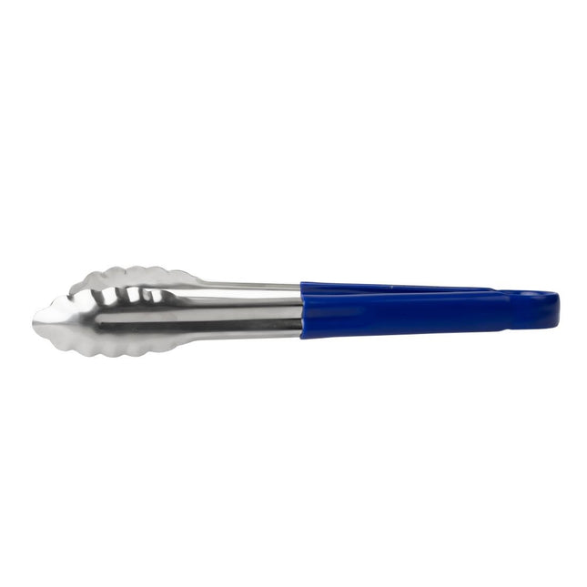 Color-Coded Blue Stainless Steel Serving Tong 30cm | Hygiplas 2