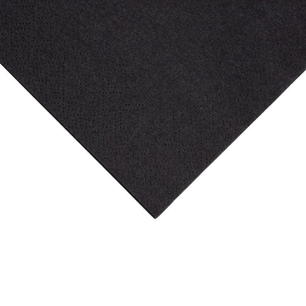 Recyclable Black Cocktail Napkins 1/4 Fold | Fiesta | 240mm 2
