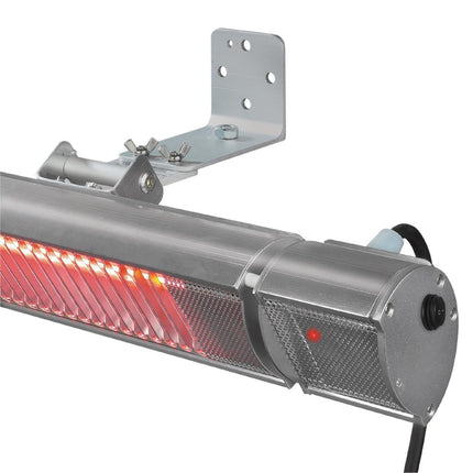 Golden Electric Patio Heater 2200W with Remote Control | Eurom Comfort 3