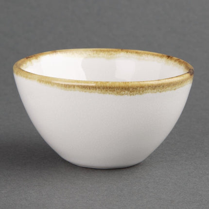 Kiln Chalk White Dip Bowls 68mm 50ml | Olympia 2