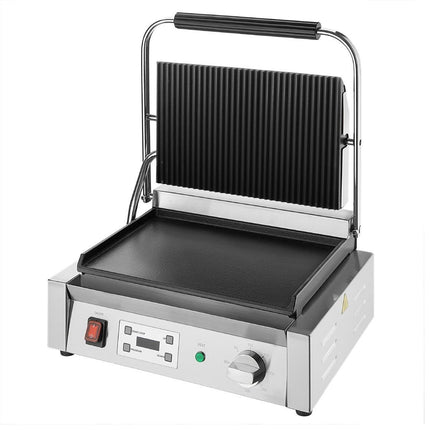 Extra Large Contact Grill Ribbed and Flat Plates | Buffalo 4
